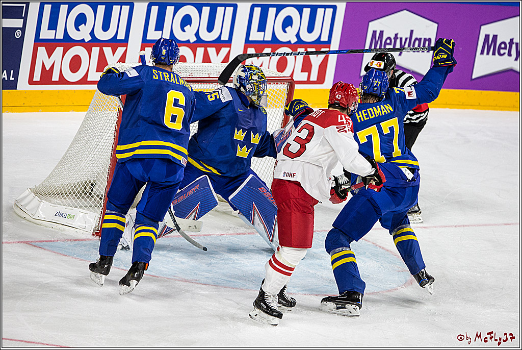 IIHF WM 2017, Daenemark - Schweden, 14.05.2017